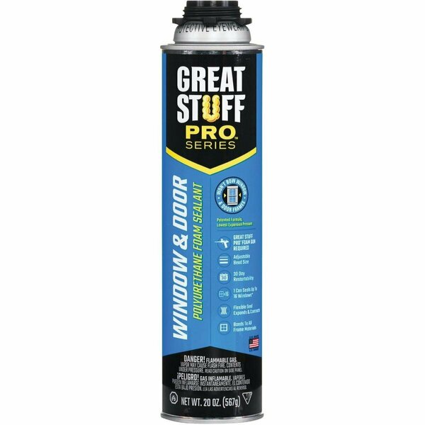 Great Stuff Pro Window & Door 20 Oz. Gun Foam 187273